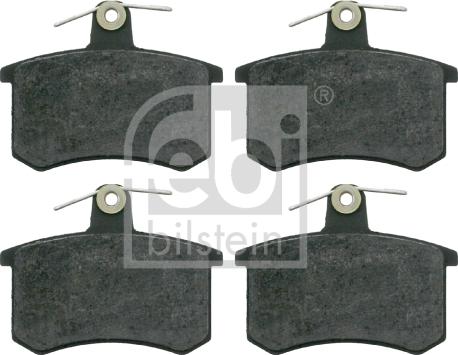 Febi Bilstein 16142 - Brake Pad Set, disc brake autospares.lv