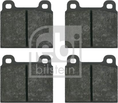 Febi Bilstein 16134 - Brake Pad Set, disc brake autospares.lv