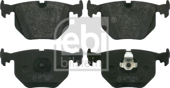 Febi Bilstein 16175 - Brake Pad Set, disc brake autospares.lv