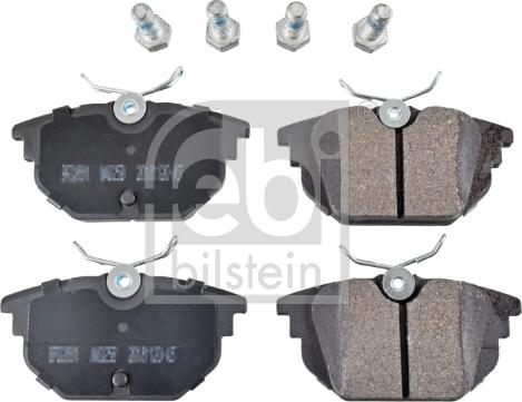 Febi Bilstein 16172 - Brake Pad Set, disc brake autospares.lv