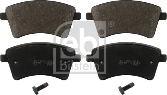 Febi Bilstein 16896 - Brake Pad Set, disc brake autospares.lv