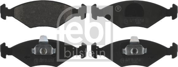 Febi Bilstein 16855 - Brake Pad Set, disc brake autospares.lv