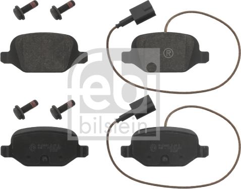 Febi Bilstein 16856 - Brake Pad Set, disc brake autospares.lv