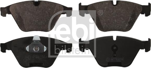 Febi Bilstein 16865 - Brake Pad Set, disc brake autospares.lv