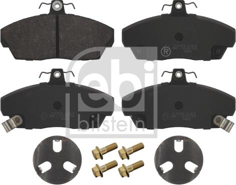 Febi Bilstein 16800 - Brake Pad Set, disc brake autospares.lv