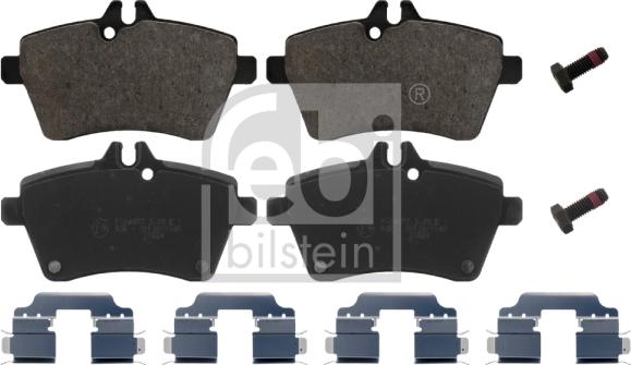 Febi Bilstein 16807 - Brake Pad Set, disc brake autospares.lv