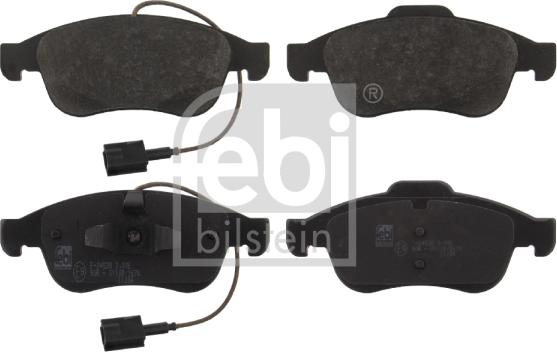 Febi Bilstein 16828 - Brake Pad Set, disc brake autospares.lv