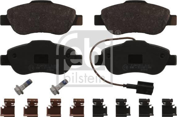 Febi Bilstein 16879 - Brake Pad Set, disc brake autospares.lv