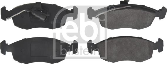 Febi Bilstein 16390 - Brake Pad Set, disc brake autospares.lv