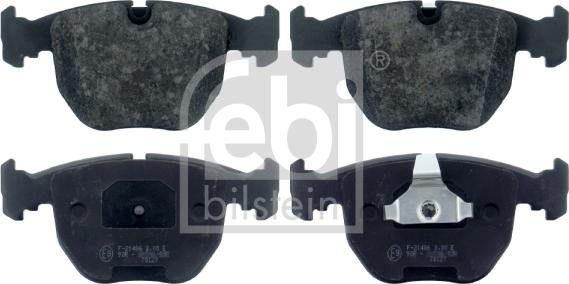Febi Bilstein 16345 - Brake Pad Set, disc brake autospares.lv