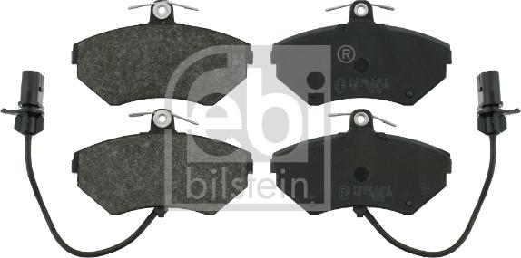 Febi Bilstein 16340 - Brake Pad Set, disc brake autospares.lv