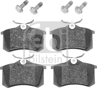 Febi Bilstein 16342 - Brake Pad Set, disc brake autospares.lv