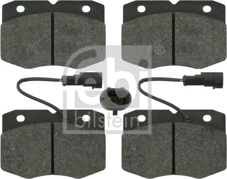 Febi Bilstein 16347 - Brake Pad Set, disc brake autospares.lv