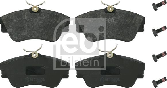 Febi Bilstein 16304 - Brake Pad Set, disc brake autospares.lv
