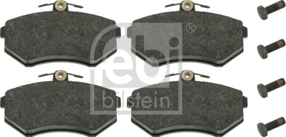 Febi Bilstein 16308 - Brake Pad Set, disc brake autospares.lv