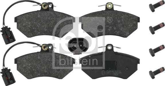 Febi Bilstein 16316 - Brake Pad Set, disc brake autospares.lv