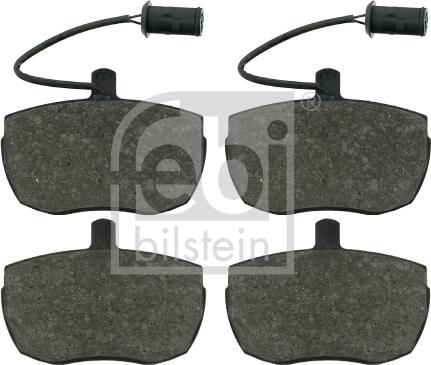 Febi Bilstein 16335 - Brake Pad Set, disc brake autospares.lv