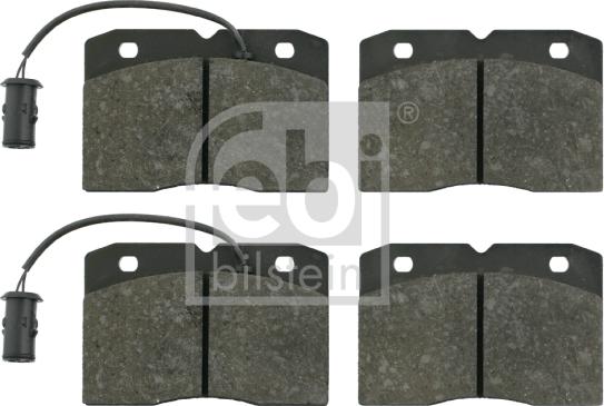 Febi Bilstein 16337 - Brake Pad Set, disc brake autospares.lv