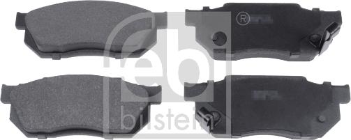 Febi Bilstein 16299 - Brake Pad Set, disc brake autospares.lv