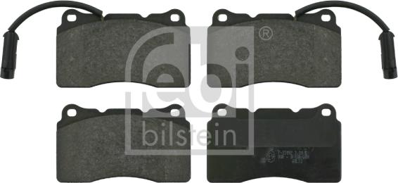 Febi Bilstein 16295 - Brake Pad Set, disc brake autospares.lv