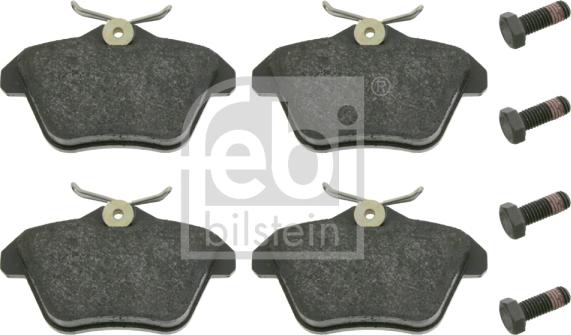 Febi Bilstein 16245 - Brake Pad Set, disc brake autospares.lv