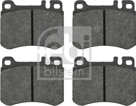 Febi Bilstein 16246 - Brake Pad Set, disc brake autospares.lv