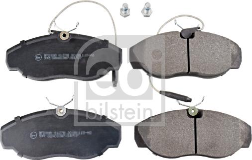 Febi Bilstein 16240 - Brake Pad Set, disc brake autospares.lv