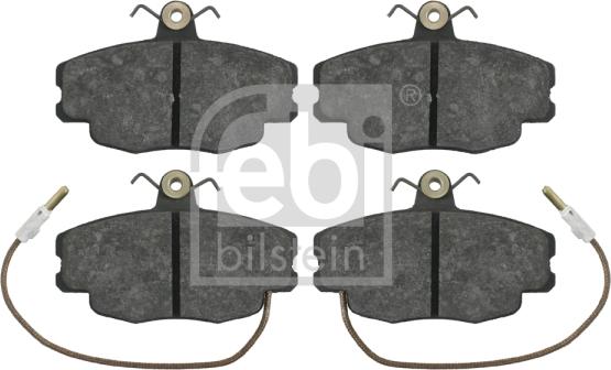 Febi Bilstein 16241 - Brake Pad Set, disc brake autospares.lv