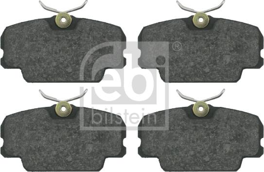 Febi Bilstein 16253 - Brake Pad Set, disc brake autospares.lv