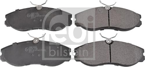 Febi Bilstein 16264 - Brake Pad Set, disc brake autospares.lv