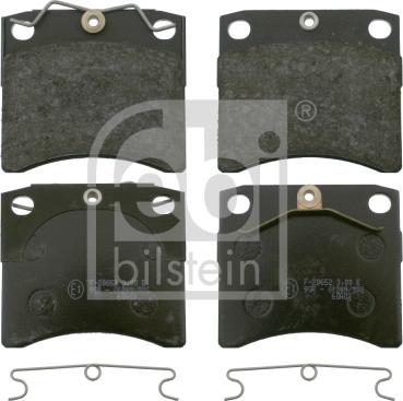 Febi Bilstein 16200 - Brake Pad Set, disc brake autospares.lv