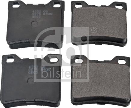 Febi Bilstein 16219 - Brake Pad Set, disc brake autospares.lv