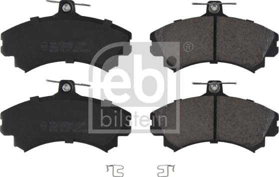 Febi Bilstein 16213 - Brake Pad Set, disc brake autospares.lv