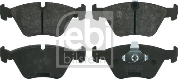 Febi Bilstein 16217 - Brake Pad Set, disc brake autospares.lv