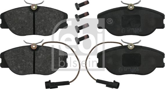 Febi Bilstein 16239 - Brake Pad Set, disc brake autospares.lv