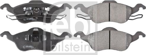 Febi Bilstein 16279 - Brake Pad Set, disc brake autospares.lv