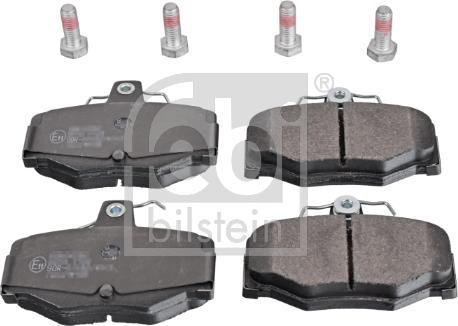 Febi Bilstein 16274 - Brake Pad Set, disc brake autospares.lv