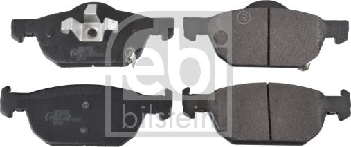 Febi Bilstein 16791 - Brake Pad Set, disc brake autospares.lv