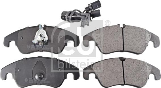 Febi Bilstein 16798 - Brake Pad Set, disc brake autospares.lv