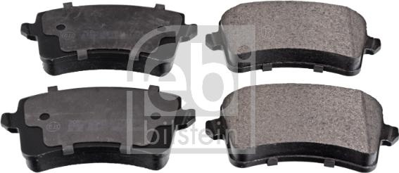 Febi Bilstein 16755 - Brake Pad Set, disc brake autospares.lv