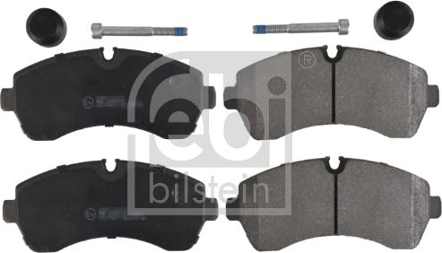 Febi Bilstein 16753 - Brake Pad Set, disc brake autospares.lv