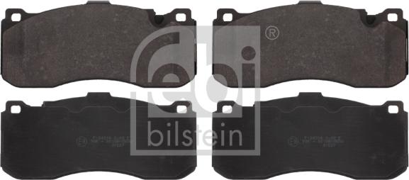 Febi Bilstein 16757 - Brake Pad Set, disc brake autospares.lv