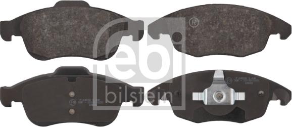 Febi Bilstein 16713 - Brake Pad Set, disc brake autospares.lv
