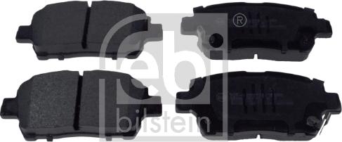 Febi Bilstein 16725 - Brake Pad Set, disc brake autospares.lv