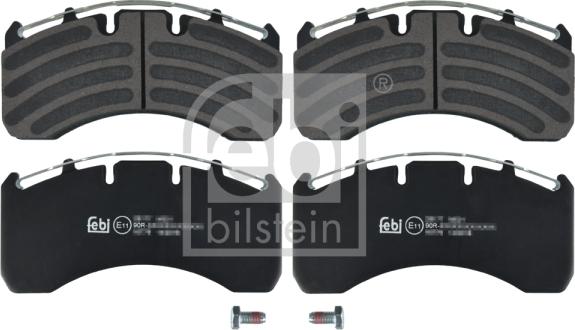 Febi Bilstein 16779 - Brake Pad Set, disc brake autospares.lv