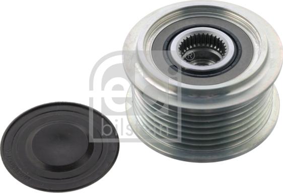 Febi Bilstein 104828 - Pulley, alternator, freewheel clutch autospares.lv