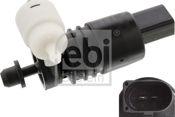 Febi Bilstein 105954 - Water Pump, window cleaning autospares.lv