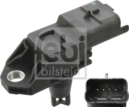 Febi Bilstein 106021 - Sensor, intake manifold pressure autospares.lv