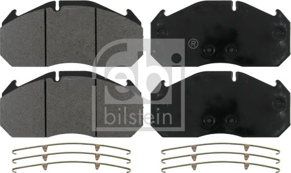 Febi Bilstein 10635 - Brake Pad Set, disc brake autospares.lv