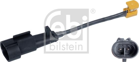 Febi Bilstein 106207 - Warning Contact, brake pad wear autospares.lv